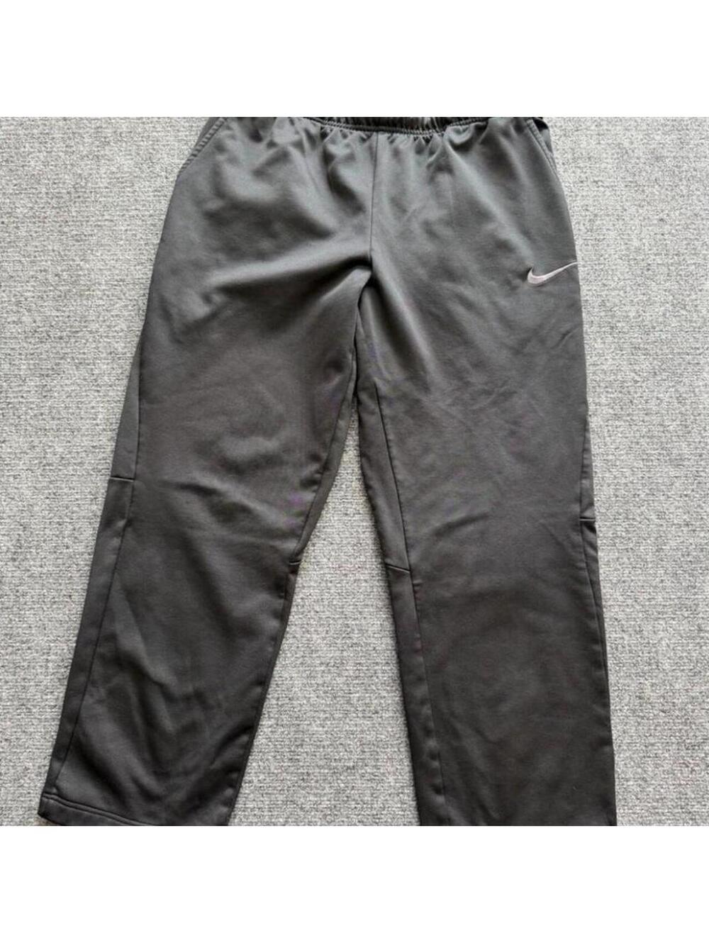 Nike black DRI-fit tracksuit pants women’s Large